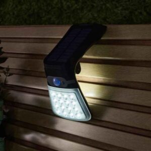 Forum Lighting Blackhall 2.5w Solar Wall Light - Black - ZN-42054