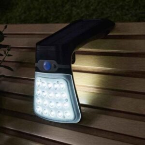 Forum Lighting Blackhall 3.5w Solar Wall Light - Black - ZN-42055