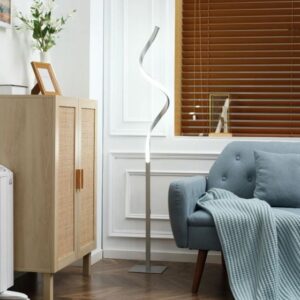 HOMCOM Standing Lamp - Silver - B31-378V01