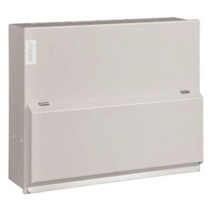 Hager 8 Way Main Switch Consumer Unit & Surge Protection - White - VML108SPD