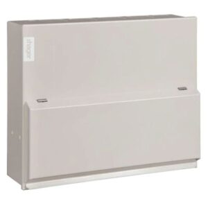 Hager 6 Way RCCB Consumer Unit Design 10 - White - VML933H