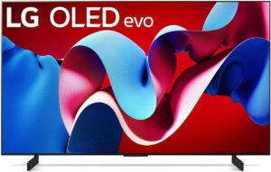 LG C4 55 inch OLED evo 4K HDR Smart TV (2024)