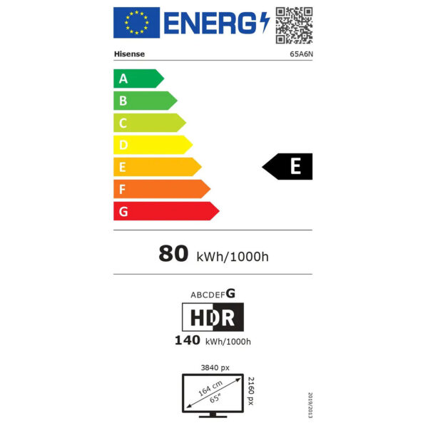HISENSE A6N 85 inch LED 4K HDR Smart Freely TV - 85A6NTUK - Image 5