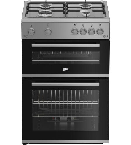 Beko Freestanding Gas Cooker – 60cm Silver