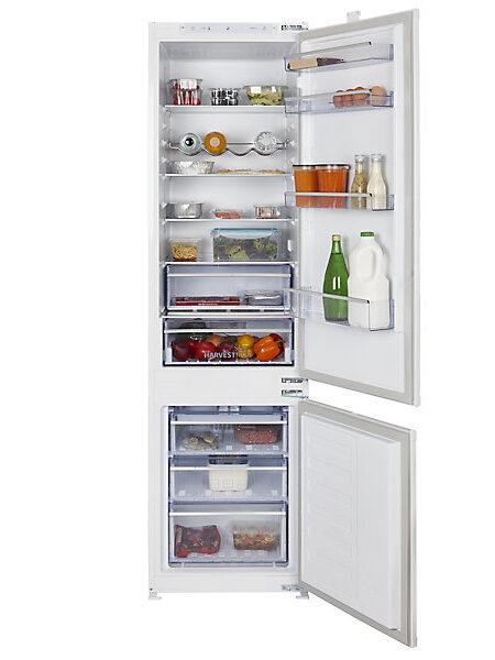 Beko BCFDV3973 70:30 Integrated Frost Free Fridge Freezer - White