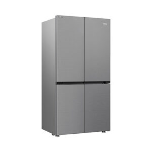 Beko GN446224VPS American Style Fridge Freezer - Frost Free, 50:50 Split