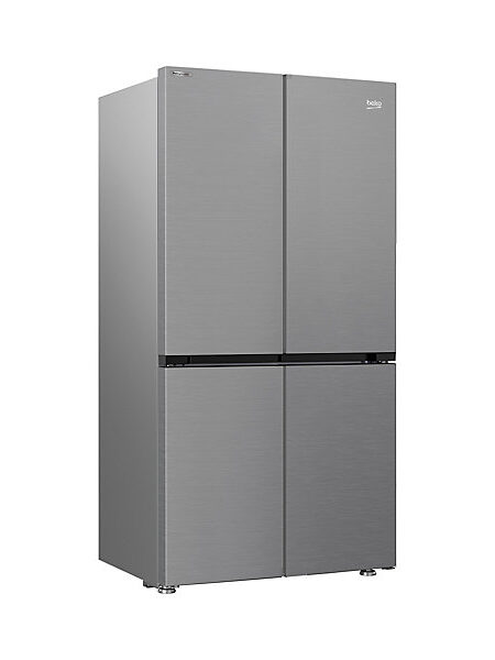 Beko GN446224VPS American Style Fridge Freezer - Frost Free, 50:50 Split