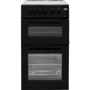 Beko 50cm Electric Cooker with Ceramic Hob – Black – A Rated