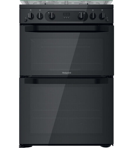 Hotpoint HDM67G0CCB/UK 60cm Gas Cooker – Black