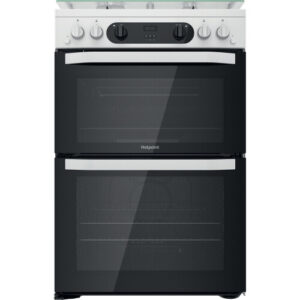 Hotpoint HDM67G0CCW/UK Gas Cooker - White